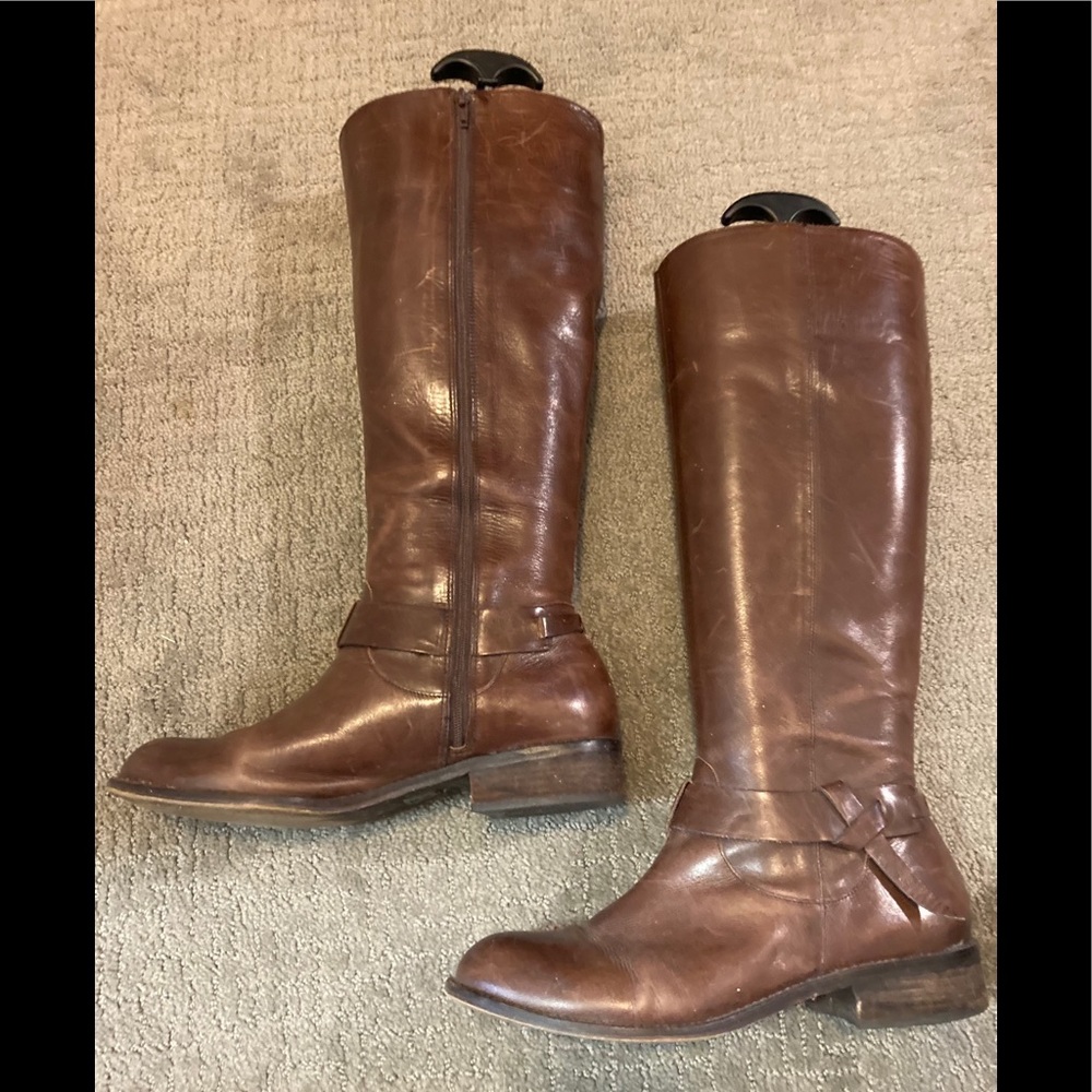 Frye Melissa knotted detail riding boots